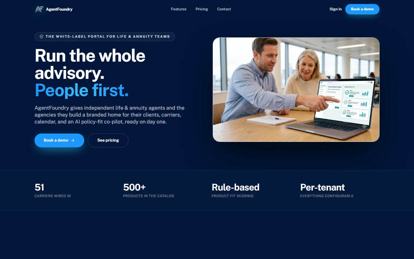 AgentFoundry homepage